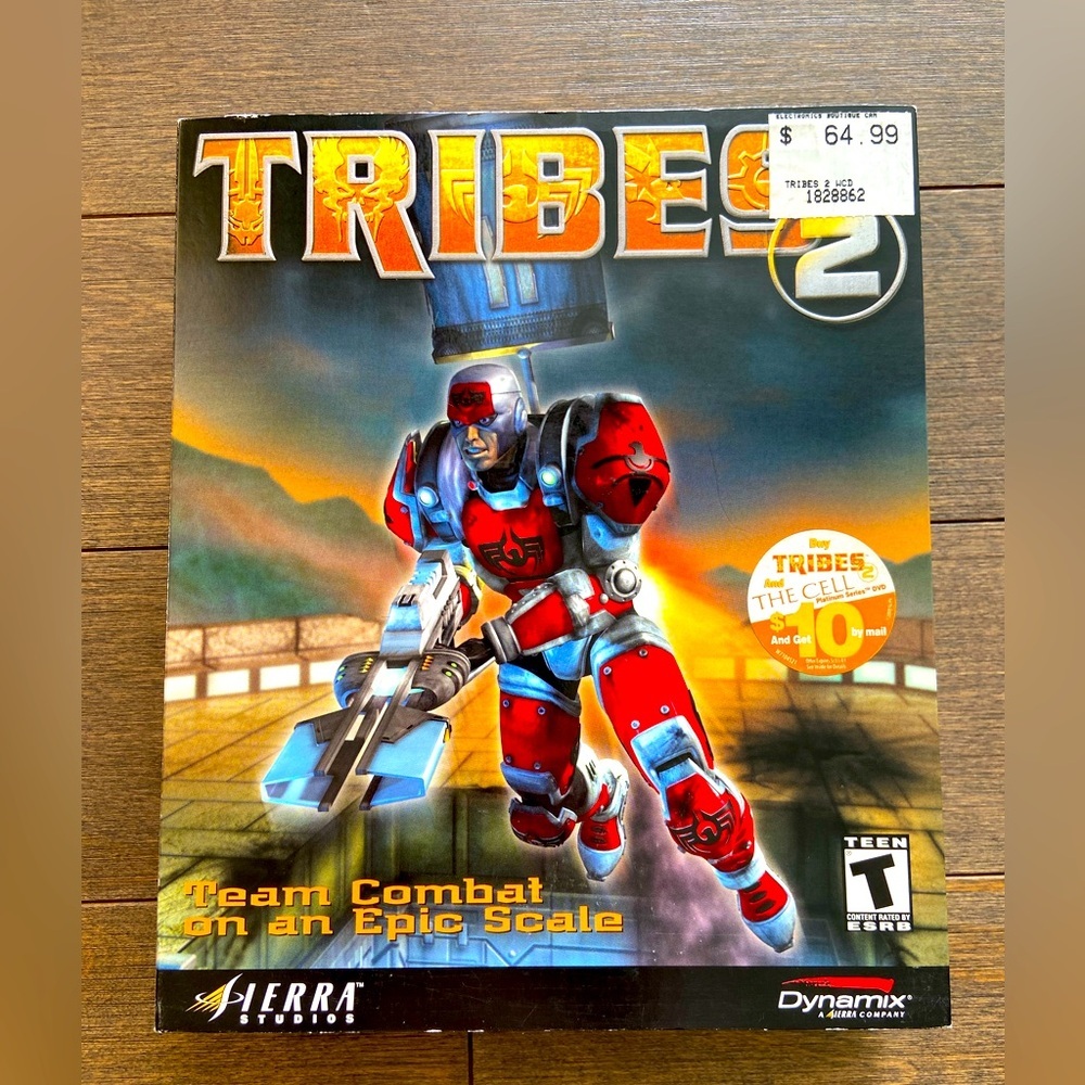 ❤️4 for $25❤️ Tribes 2 Video Game for PC